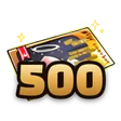 500 Cash Points